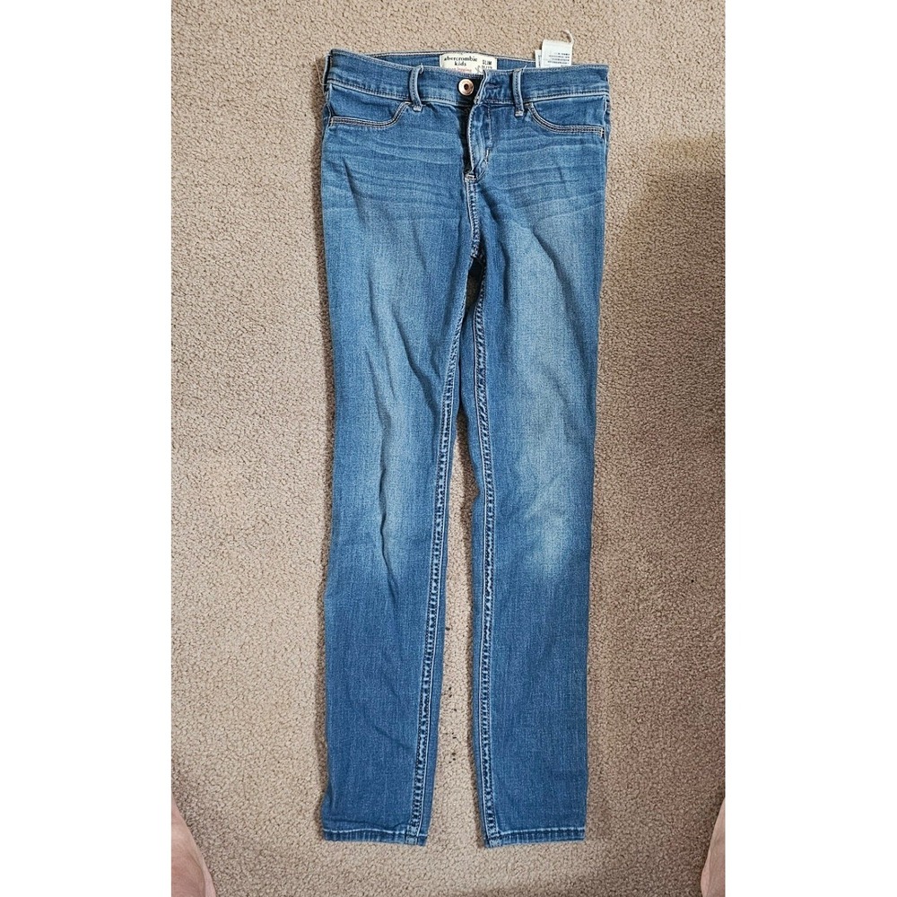 Abercrombie Kids Jean Legging Slim Fit Medium Wash Denim Size‎ 11/12